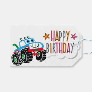 Kids Happy Birthday Gift Tags