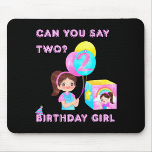 Kids Happy Birthday  Mouse Mat