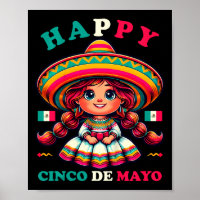 Kids Happy Cinco De Mayo Shirt Girl Kids Mexican F