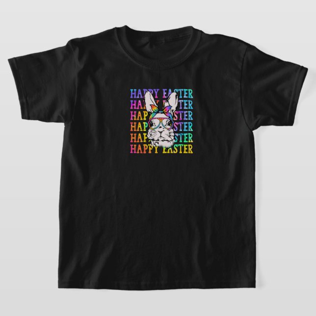 Kids Happy Easter T-Shirt (Laydown)