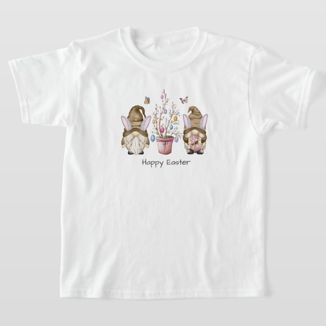 Kids Happy Easter T-Shirt (Laydown)