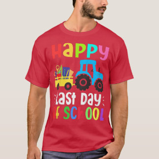 Kids Happy Last Day Of School 2022 Student Kids Cu T-Shirt
