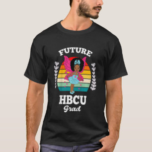 Kids Hbcu Black Girl Magic Women Melanin Amercian T-Shirt