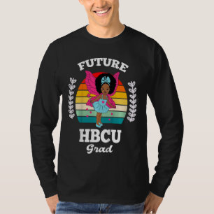 Kids Hbcu Black Girl Magic Women Melanin Amercian T-Shirt