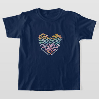 Kids Heart Corn Allergy Awareness T-Shirt