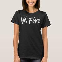 Kids Hi Five 5th Birthday 5 Year Old Party