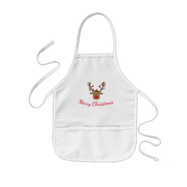 Kids Holiday Apron (Front)
