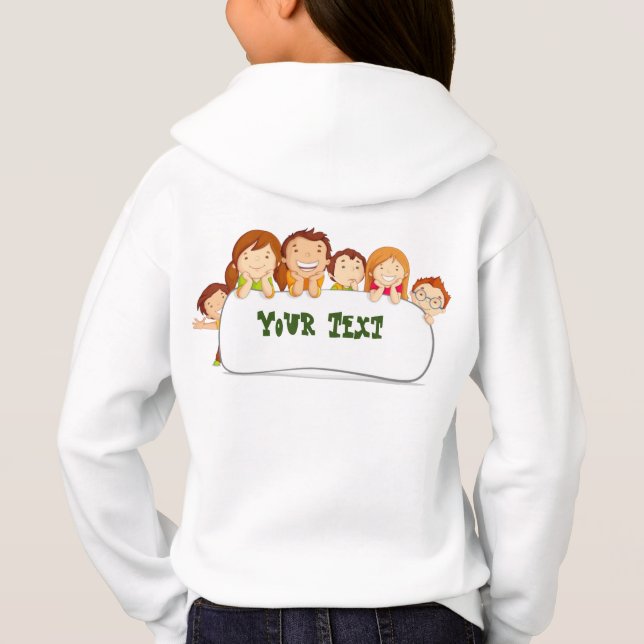 kids hoodie (Back)