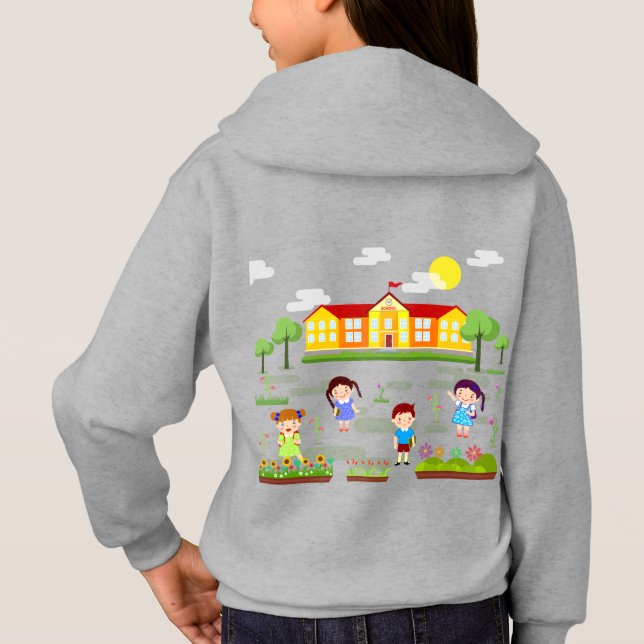 kids hoodie (Back)