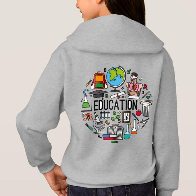 kids hoodie (Back)