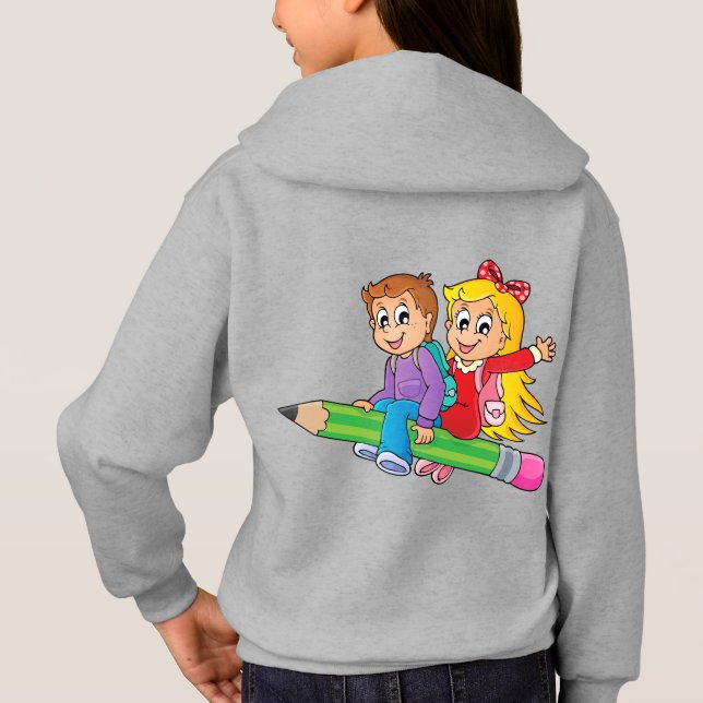 kids hoodie (Back)