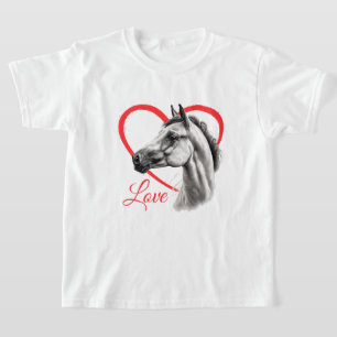Kid's Horse Love T-Shirt