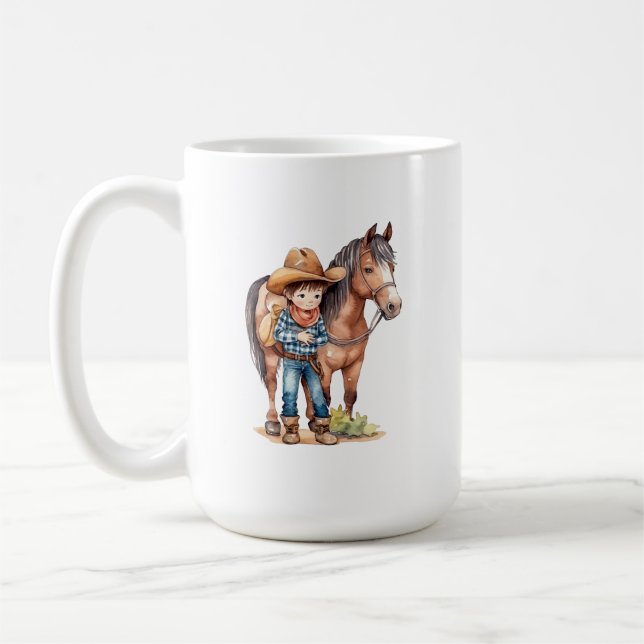 Kids Horse Mug (Left)