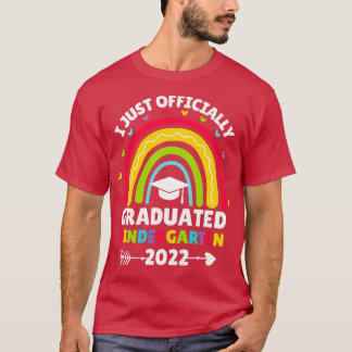 Kids I Just Officially Graduated Kindergarten 2022 T-Shirt