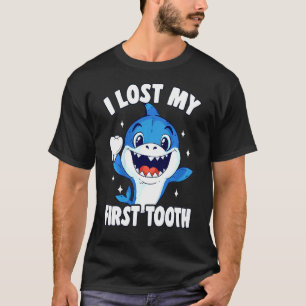 Kids I Lost My First Tooth Boys Tooth Fairy Teeth T-Shirt