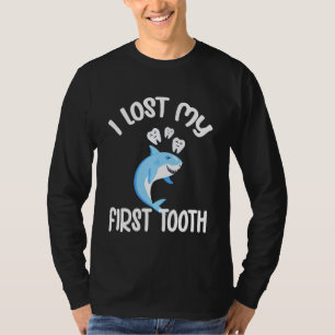 Kids I Lost My First Tooth Fairy Shark Teeth Kids T-Shirt