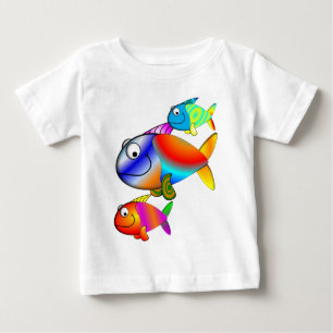 Kids  "I LOVE FISH" T-Shirts