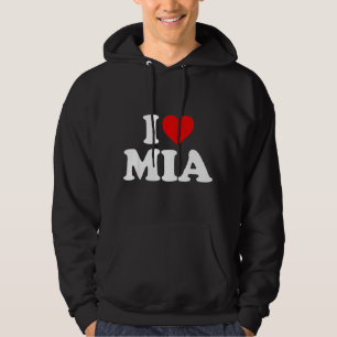 Kids I Love Mia For Boy Girl Toddler Children Yout Hoodie
