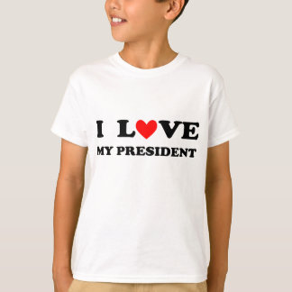 Kid's "I love my President" T-shirt