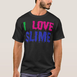 Kids I Love Slime - Funny Kids T-Shirt