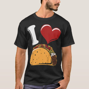 Kids I Love Tacos - Funny Taco Pun Mexican Food Re T-Shirt
