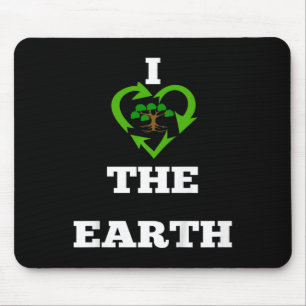 Kids I Love The Earth -earth Day Shirts For Kids-r Mouse Mat