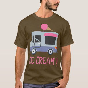 Kids Ice Cream Truck TeeKids Age 312 T-Shirt