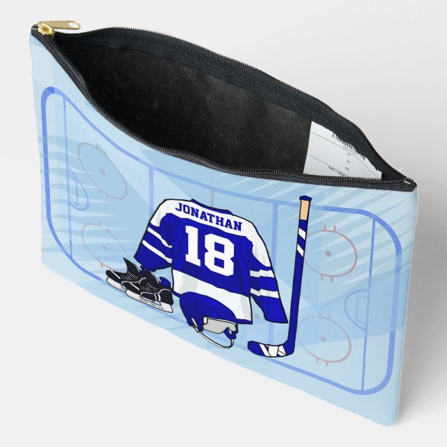 Kids Ice Hockey  collection Accessory Pouch (Open)