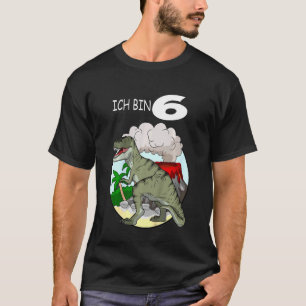Kids Ich Bin 6 Jahre Junge Mädchen Geburtstag Ich T-Shirt