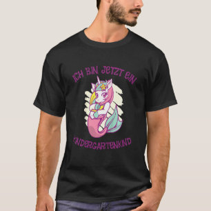 Kids Ich Bin Jetzt Ein Kindergartenkind I Girl Kit T-Shirt
