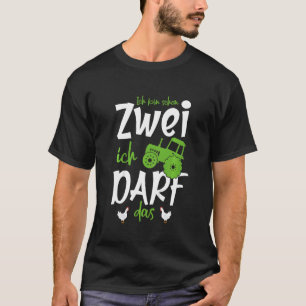 Kids Ich Bin Schon 2 Jahre Ich Darf Das Geburtstag T-Shirt