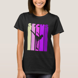 Kids Ich Bin Schon 6th Birthday Girl 6 Years Figur T-Shirt