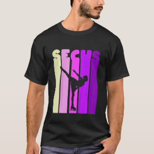 Kids Ich Bin Schon 6th Birthday Girl 6 Years Figur T-Shirt