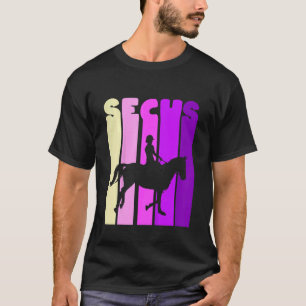 Kids Ich Bin Schon 6th Birthday Girl 6 Years Ridin T-Shirt