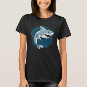 Kids Idea Sea Monster Ocean Animal Aquarium Shark T-Shirt