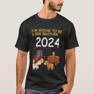 Kids I'm going to be a big brother 2024 1 T-Shirt