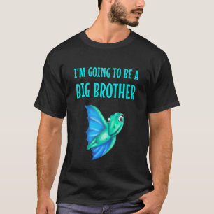 Kids I'm Going To Be A Big Brother  Cute Kids Dino T-Shirt