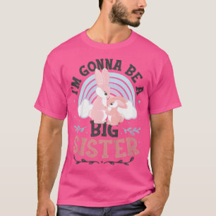 Kids I'm Gonna Be a Big Sister 2023 Announce Pregn T-Shirt
