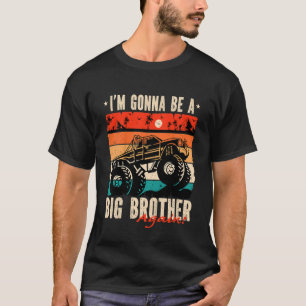 Kids I'm Gonna To Be A Big Brother Again Monste T-Shirt