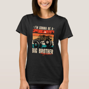 Kids I'm Gonna To Be A Big Brother Again Monster T-Shirt