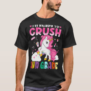 Kids I'm Ready To Crush 2nd Grade Magical Unicorn  T-Shirt