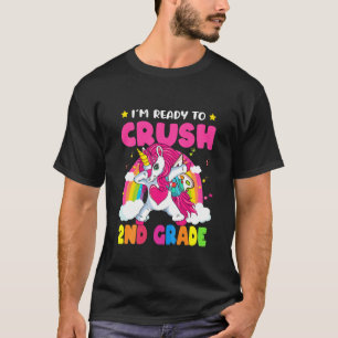Kids I'm Ready To Crush 2Nd Second Grade Dabbing U T-Shirt