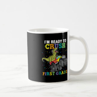Kids I'm Ready To Crush First Grade Monster Truck  Coffee Mug