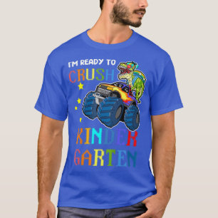 Kids I'm Ready To Crush Kindergarten Monster Truck T-Shirt