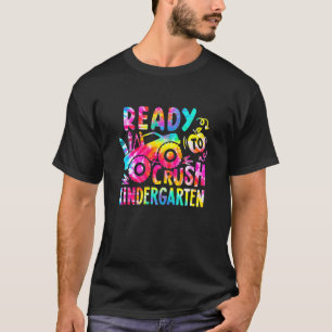 Kids I'm Ready To Crush Kindergarten Monster Truck T-Shirt