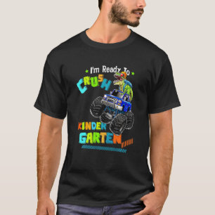 Kids Im Ready To Crush Kindergarten Monster Truck T-Shirt