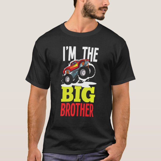 Kids I'm The Big Brother I'm Going To Be A Big Bro T-Shirt (Front)