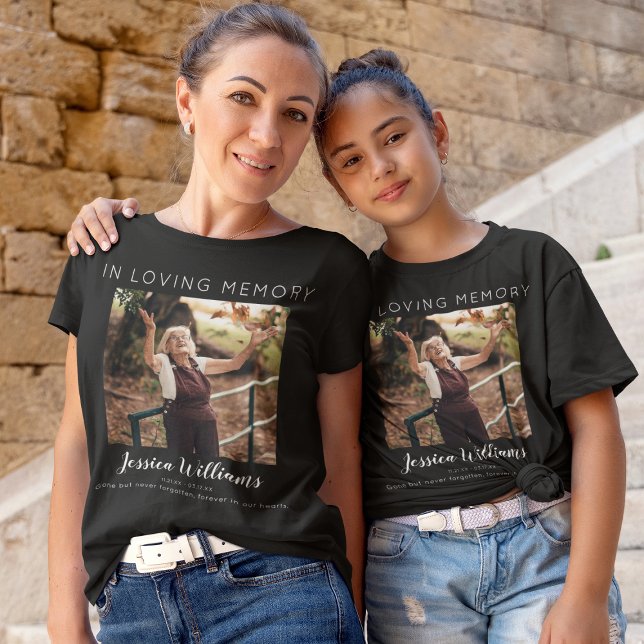 Kids In Loving Memory | 5 Photo Collage | Memorial T-Shirt (Creator Uploaded)