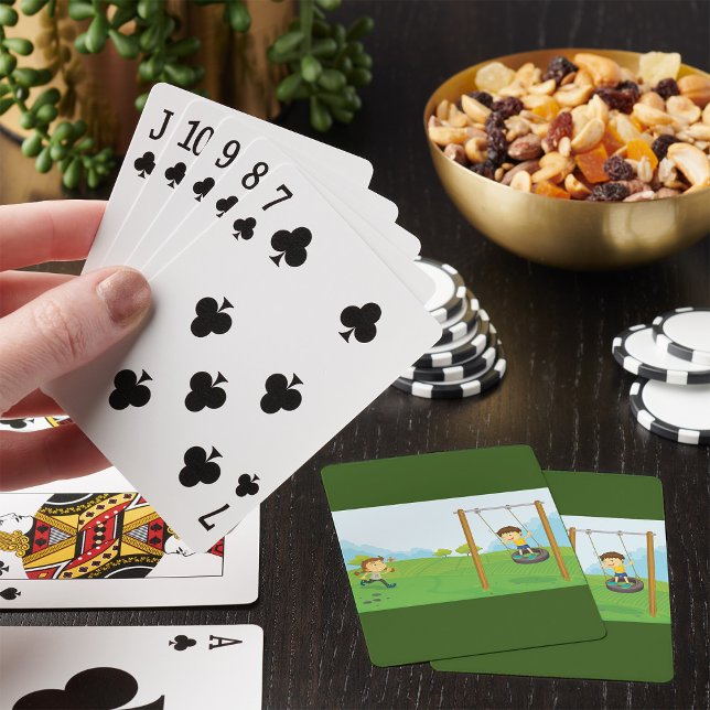 Kids In The Park Playing Cards (Creator Uploaded)
