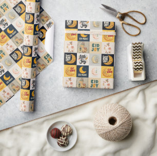 Kids Islamic Eid Wrapping Paper Eid Gift Wrap